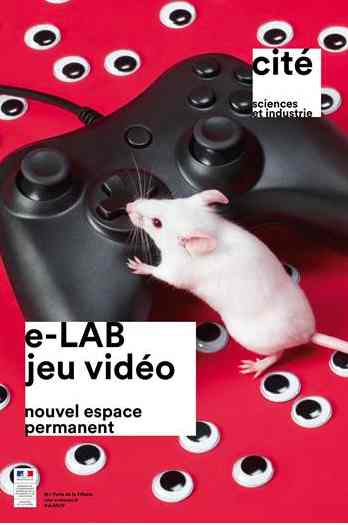 E-LAB, l’espace jeu vidéo permanent à la Cité des sciences et de l’industrie à Paris