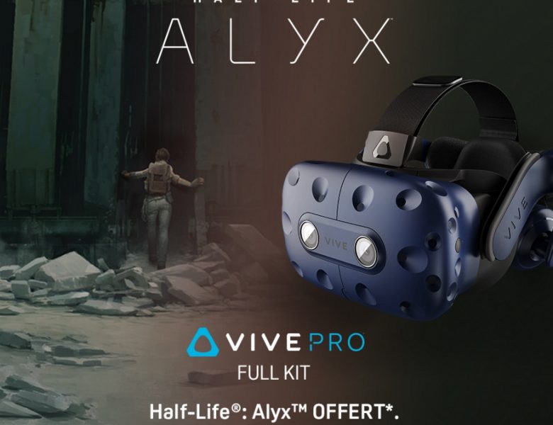 Le HTC VIVE PRO en duo avec le jeu VR HALF-LIFE : ALYX
