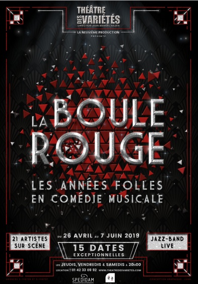 La Boule Rouge au Théâtre des Variétés à Paris