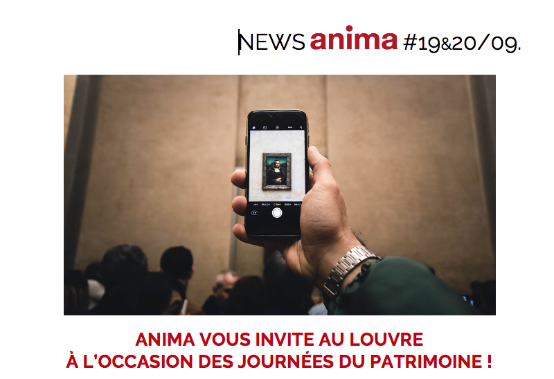 Aventures au Louvre avec Anima à l’occasion des Journées Européennes du Patrimoine 2020