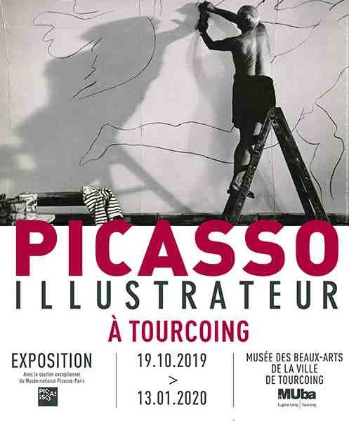 Picasso Illustrateur au MUba Eugène Leroy à Tourcoing