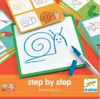 Step by step Animals and Co de Djeco
