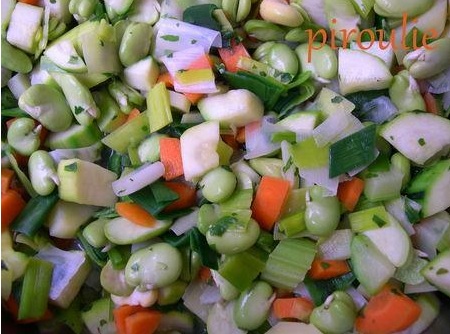 La soupe de fèves fraîches à la coriandre pour Pessah
