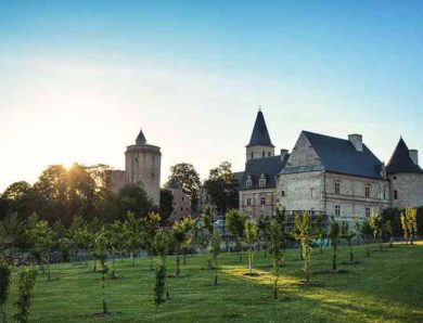 Le château de Bournazel en Aveyron