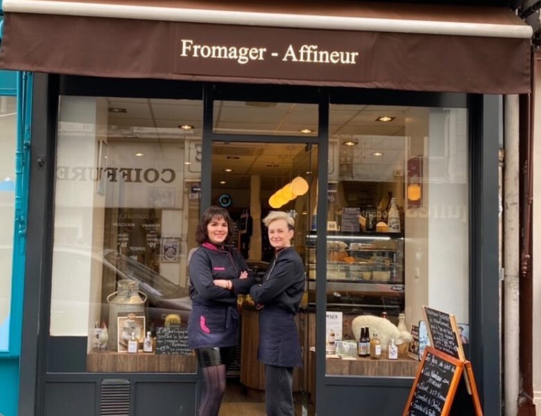 La fromagerie L’Affine Équipe dans le quartier Parisien des Batignolles