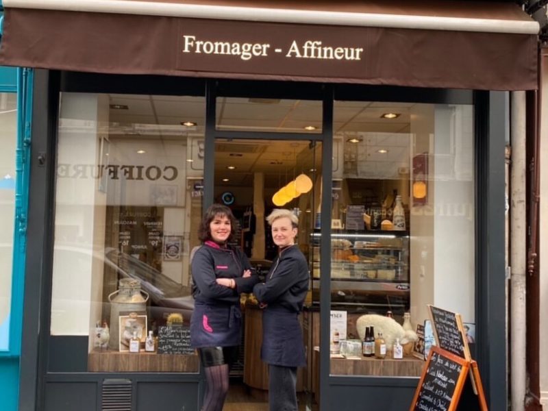 La fromagerie L’Affine Équipe dans le quartier Parisien des Batignolles