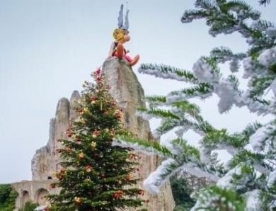 Le Parc Astérix arbore les couleurs de Noël Gaulois 🎄du 18 décembre 2021 au 2 janvier 2022