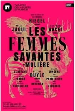 Les Femmes Savantes au Théâtre de la Porte Saint-Martin à Paris