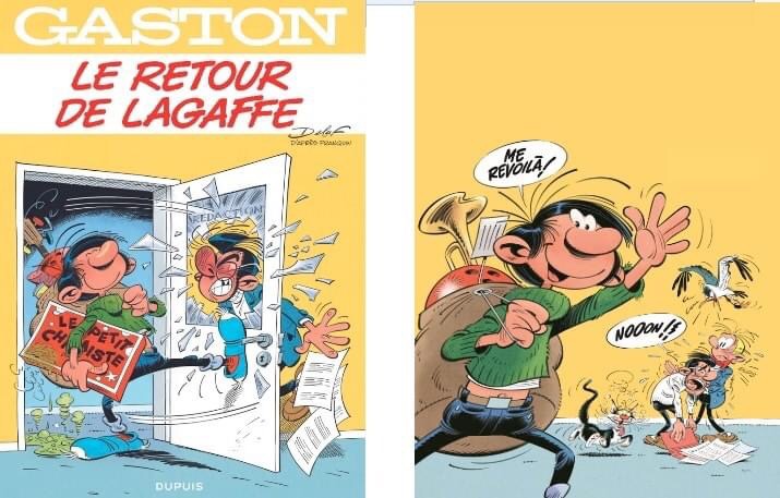 Le retour de Gaston Lagaffe au Festival d’Angoulême 2022