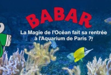 Retrouvez Babar à l’Aquarium de Paris
