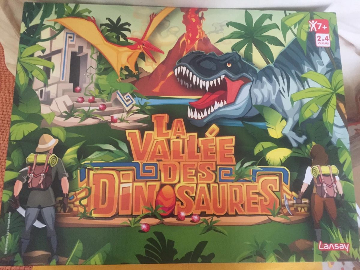 Juego De Mesa 3D El Valle De Los Dinosaurios – Exploración, Rubíes Y Volcán Explosivo Para 2 A 4 Jugadores Desde 7 Años
